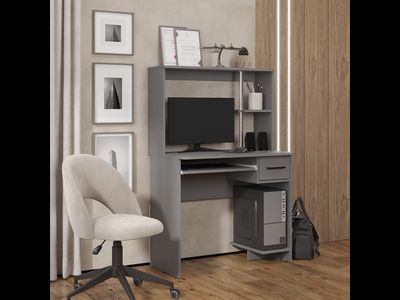 Стол компьютерный Дебют Графит Ш875хВ1320хГ402