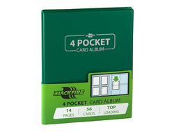 Альбом для карт "Blackfire" cо встроенными листами 2х2 - Green
