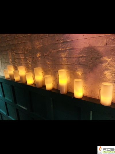 Светодиодные LED свечи, цвет "Янтарный"