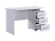 Стол компьютерный 1200 Лайт-2 белый/белый