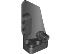 Technic, Panel Fairing # 3 Small Smooth Long, Side A, Black (64683 / 4541924)