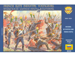 Сборная модель: (Звезда 8042) Французская элитная пехота. Вольтижеры