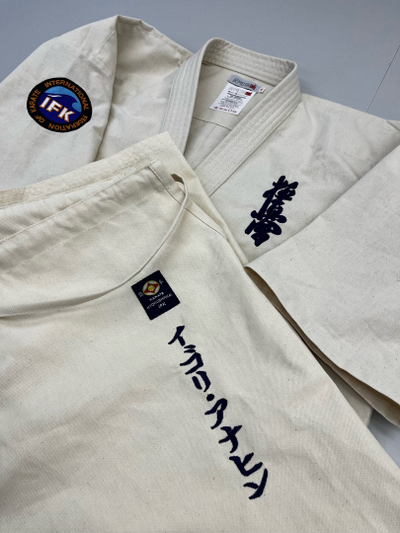 Детские доги (кимоно) суровые киокушинкай