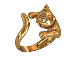 Кольцо золотое 585 пробы. Артикул: КЦ-279