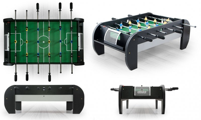 Настольный футбол (кикер) «Hannover» (97×54×35см, черный)