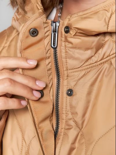 Демисезонная норвежская удлинённая парка бренда Fergo Norge FKC19-119 camal