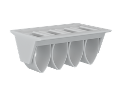 Дуб Гамильтон/ Белый/Бук