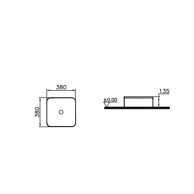 Детская ступенька VitrA Nest Trendy, 38 см, цвет натуральная древесина, 56196