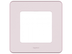 Рамка 1 постовая цвет Розовый  LEGRAND серия INSPIRIA