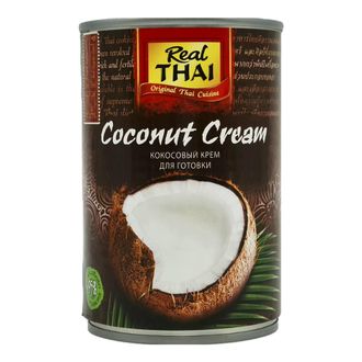 Кокосовые сливки, в ж/б,  0,4л (REAL THAI)