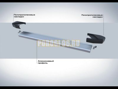 Пороги Start для GAC GS8 2019-2021