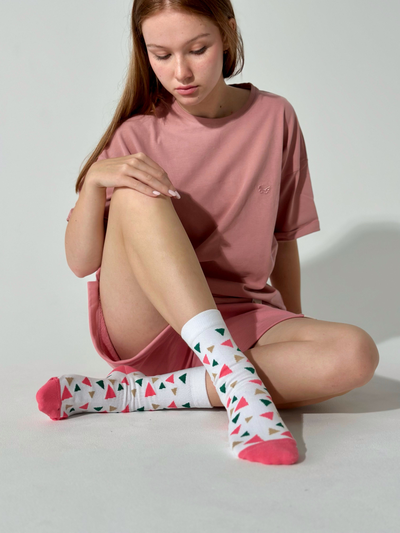 НОСКИ ПРИЯТНО "ТРЕУГОЛЬНОЕ КОНФЕТТИ"