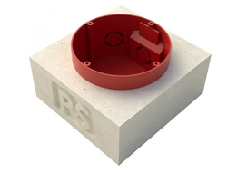 Wolf Premium, подрозетник звукоизоляционный, 1 пост