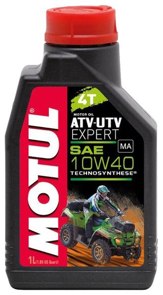 Масло для квадроциклов Motul ATV-UTV Expert 10W40 (Полусинтетика) — 1Л (105938)