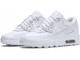 Nike Air Max 90 Белые Кожа