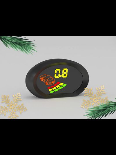 MLCD-14 (Парктроник  - 4 датчика)