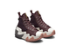 Кеды Converse Run Star Motion Counter Climate кожаные бордовые высокие