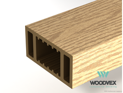 Брус нижний ДПК Woodvex Select Вуд