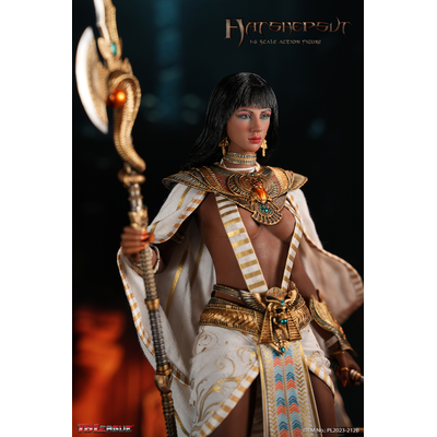 Египетская царица Хатшепсут (в белом)  - Коллекционная ФИГУРКА 1/6 scale Hatshepsut (PL2023-212B) - TBLeague