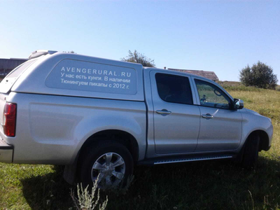 Кунг N-commerce для пикапа JAC T6 в серебристом цвете. Установка ЕКБ и Пермь, доставка по РФ и KZ