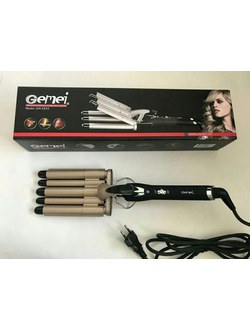 Плойка для волос 5 волн Gemei GM-2933 Professional Curling Iron ОПТОМ