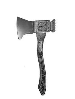 Молоток-топорик для отбивания мяса алюминий 0,14 кг 10,5*2,5 см. 22 см.