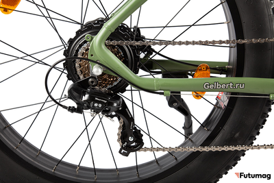 Электровелосипед Sporto Newt зеленый