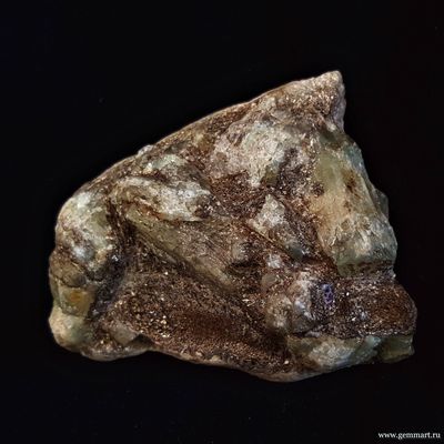 Берилл в слюдите. Россия. 65*53*25мм