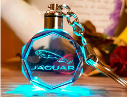 Брелок кристалл с подсветкой с логотипом авто и знакам зодиака