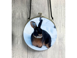 Сумка круглая год Кролика №9