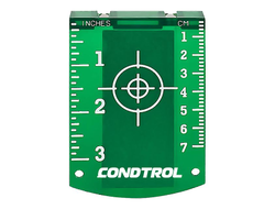 Магнитная мишень для лазерного нивелира (зелёная)