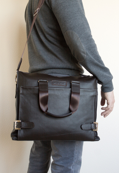 Сумка для ноутбука Gianico brown (арт. 1019-04)