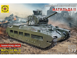 Сборная модель: (Моделист 307270) Английский пехотный танк Maтильда II