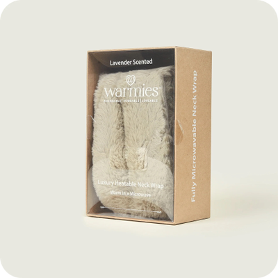 Грелка шарф Бежевая