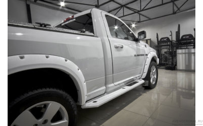 Пороги силовые BMS PRO-Line для Dodge RAM 1500 Regular Cab 2009-2017 (2шт.)