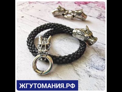 КОЛПАЧОК-ЗАСТЁЖКА ИЗ НЕРЖАВЕЮЩЕЙ СТАЛИ "Дракон"