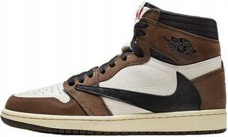 Air Jordan 1 X Travis Scott Mid Khaki/White (Euro 36-45) NAJ-016