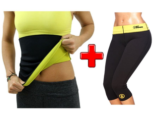 Бриджи для похудения и пояс для похудения, 880 р.