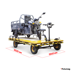 Платформенная электротележка RuTrike СКЛАД 3000 NEW