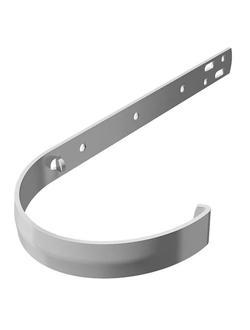 Кронштейн жёлоба, металлический БЕЛЫЙ