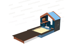 Игровой домик-песочница для детской площадки Romana 057.91.00