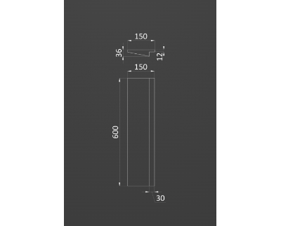 Гипсовая панель GLORIOUS-3 артикул E-0266