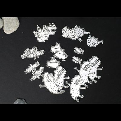 ФП штамп &quot;Не домашние рыбы&quot;