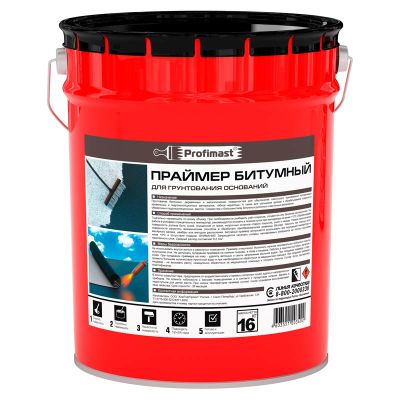 Праймер битумный PROFIMAST 16 кг/21,5 л