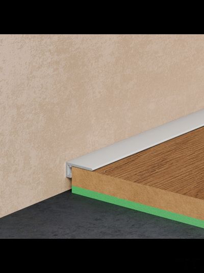 Щелевой плинтус PRO DESIGN MINI 7067 RAL 9003 белый