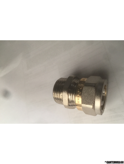 Цанга муфта переходная 16 20 26 32 м/п * 1/2 3/4" 1" ш ALT Stream