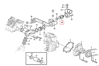 VOE 20450736  Термостат  VOLVO