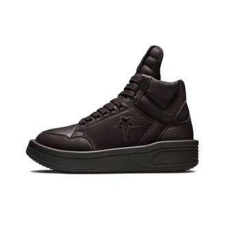 Кроссовки Rick Owens x Converse Turbodrk Weapon коричневые