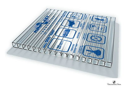 Сотовый поликарбонат "Кинпласт  KINPLAST " 4 мм