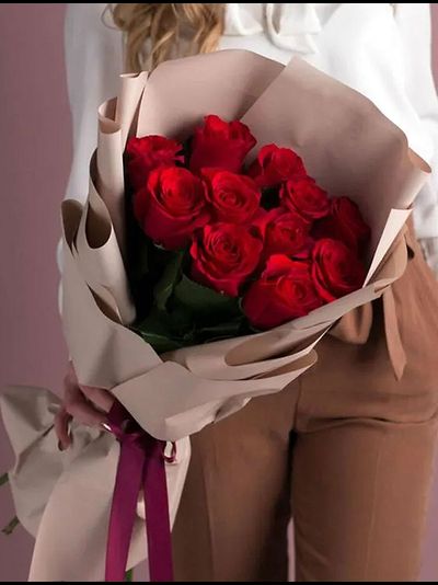 Букет 11 роз Эквадор